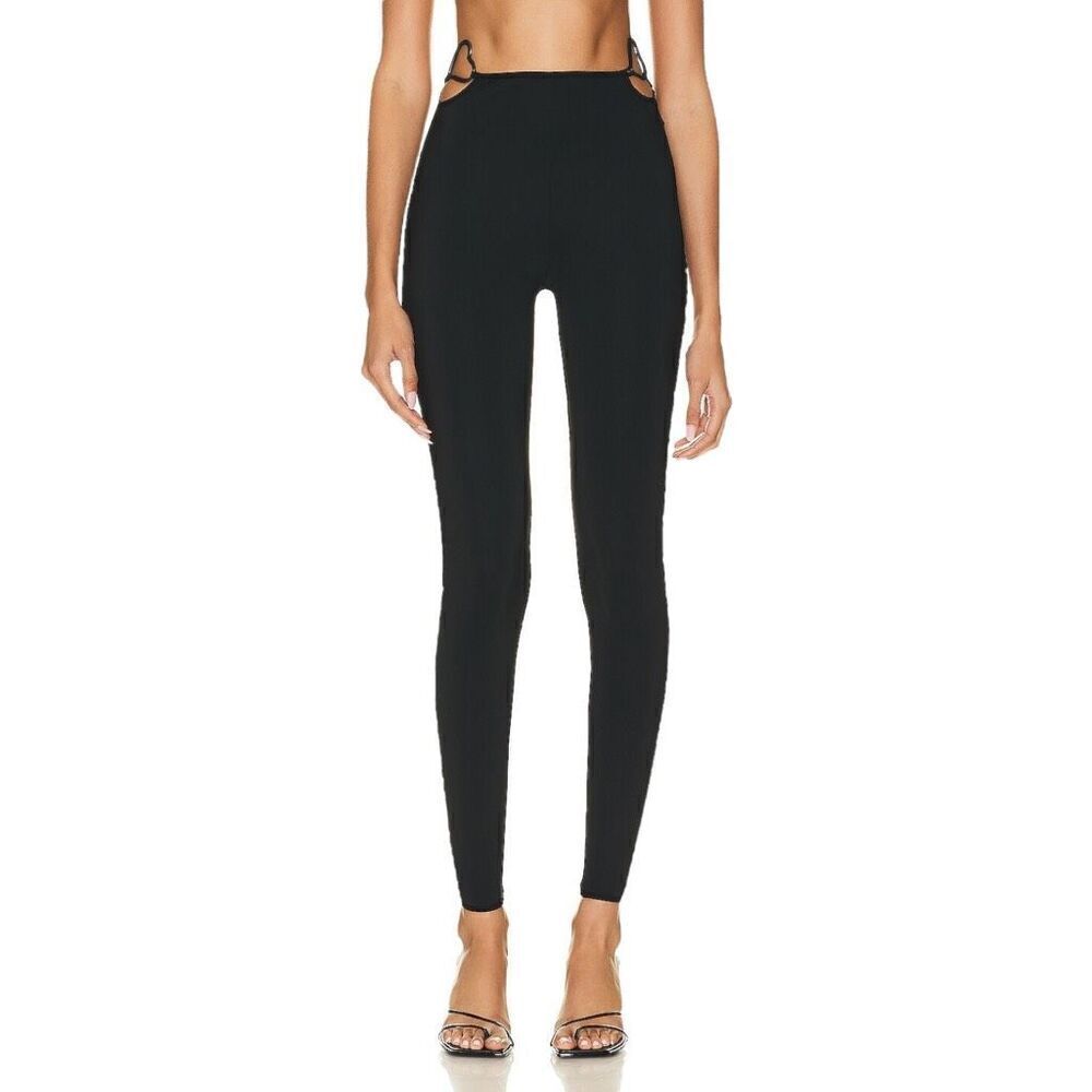 Nensi Dojaka Heart Legging‎ in Black
